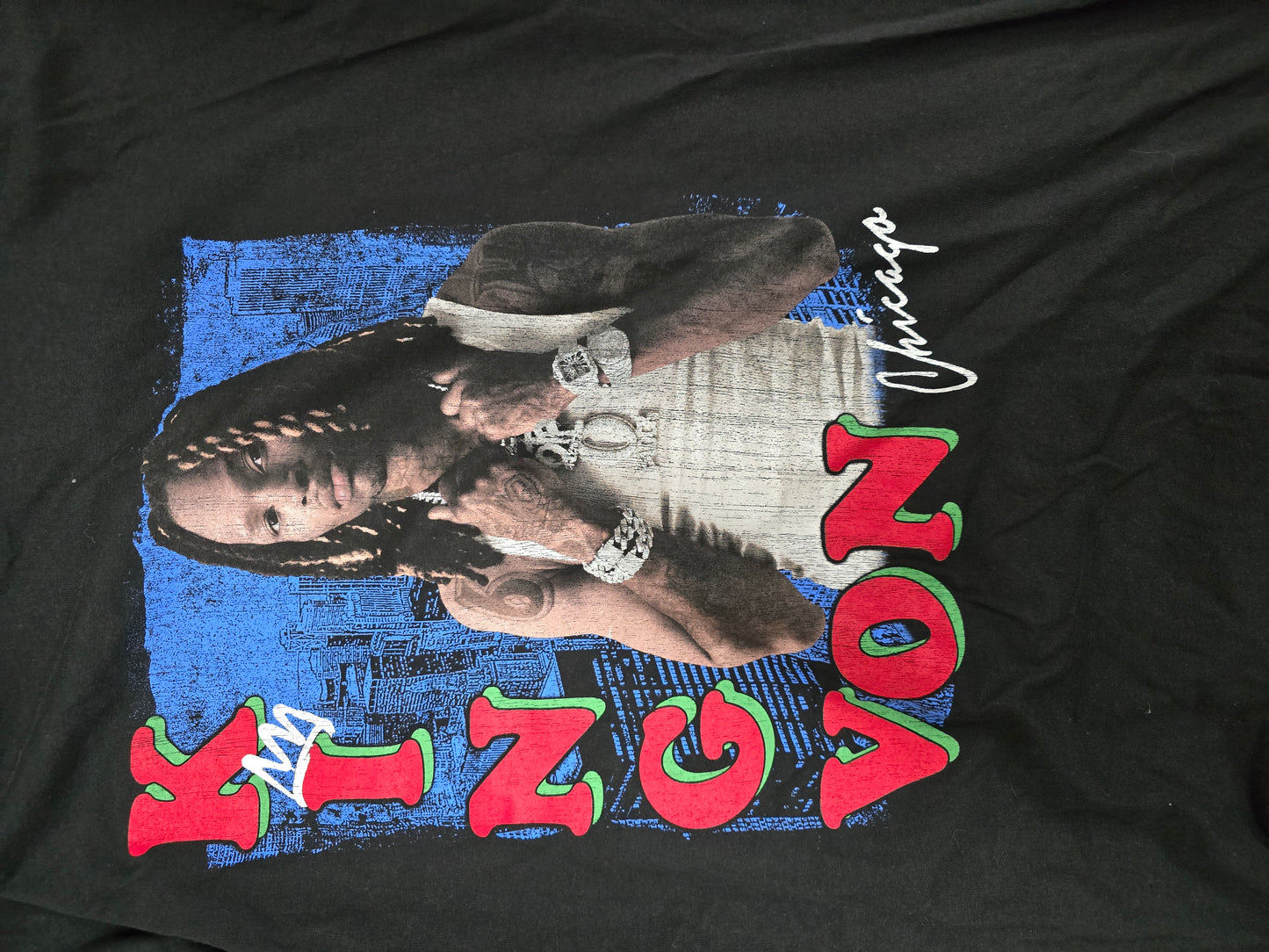 King von black tee