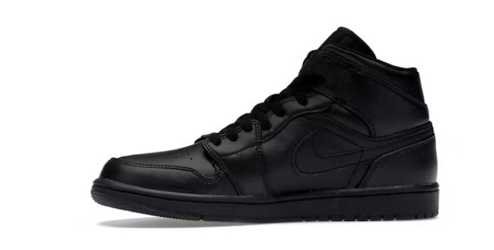 Jordan 1 Mid Tripple Black