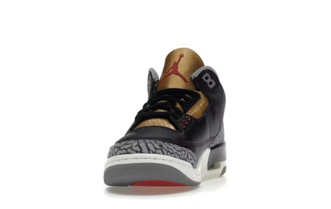 Jordan 3 Retro Black Cement Gold