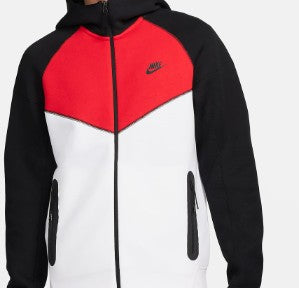 Nike tech Black/red/white
