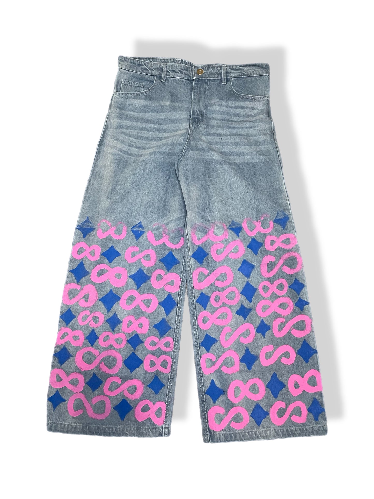 Endless denim cotton candy