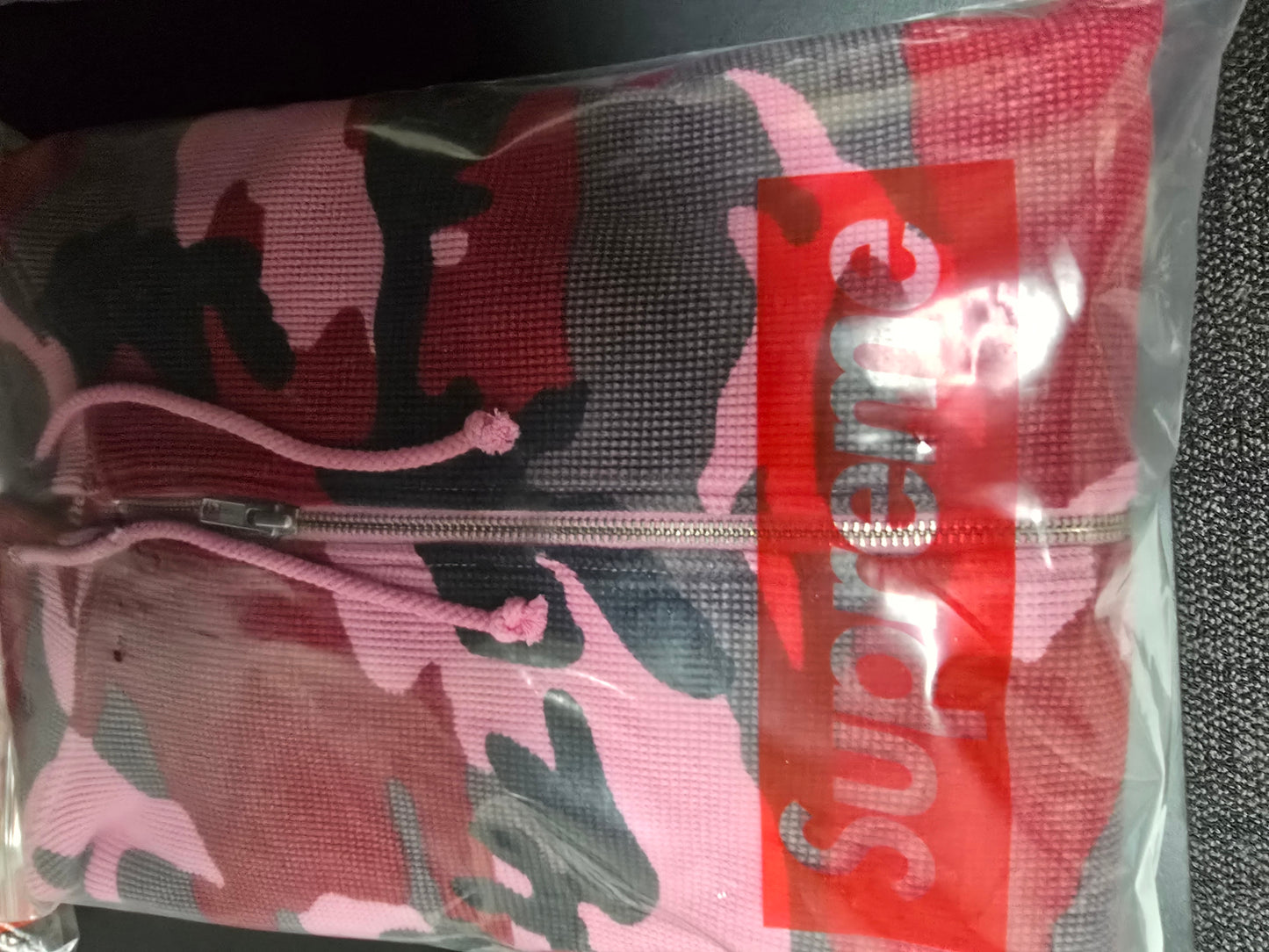 Camo Supreme hoodie XL