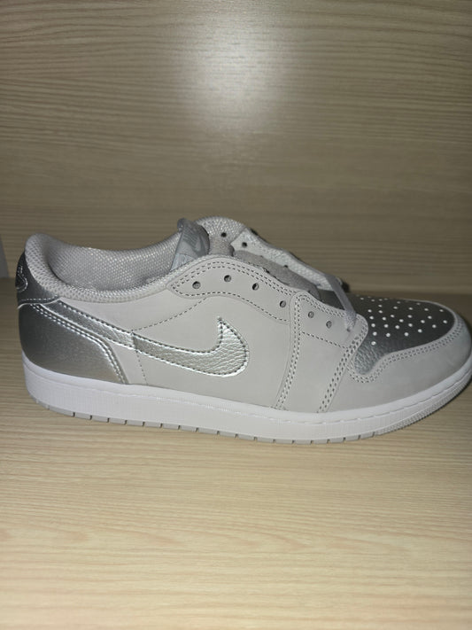 Jordan 1 low Gray / Silver