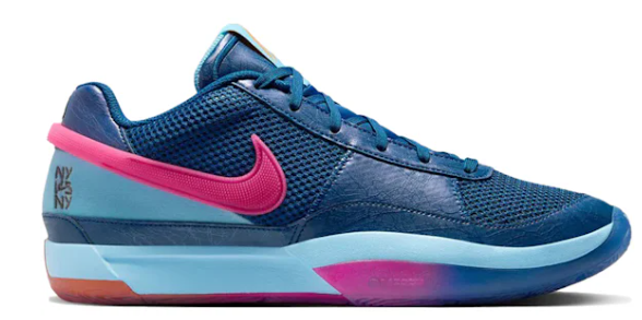 Nike JA1 Court Blue/Hyper Pink NY Vs NY