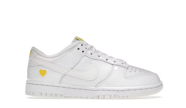 Nike Dunk Low- Yellow Heart Valentine