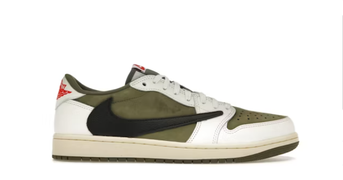 Jordan 1 Retro OG - Travis Scott Med Olive