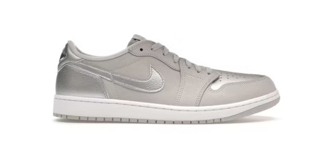 Jordan 1 Low Silver