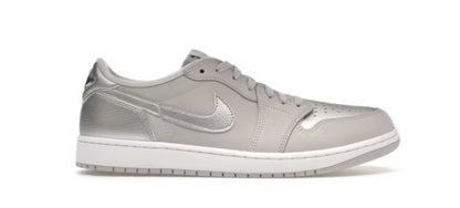 Jordan 1 Low Silver