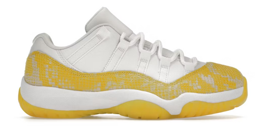 Jordan 11 Yellow Snakeskin