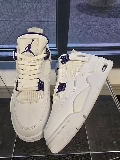 Jordan 4 Purple Metallic