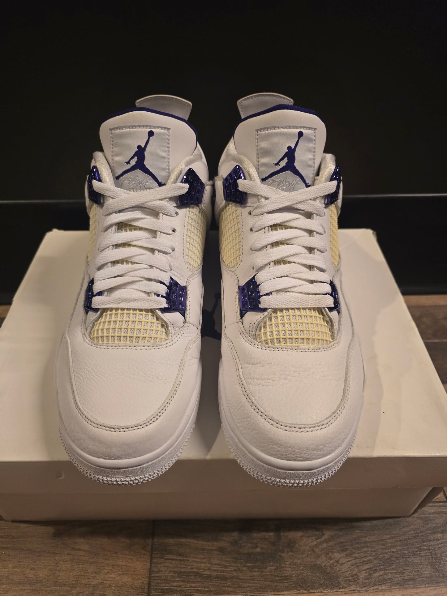 Jordan 4 metallic purple