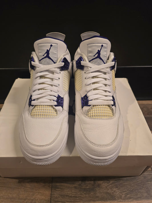 Jordan 4 metallic purple