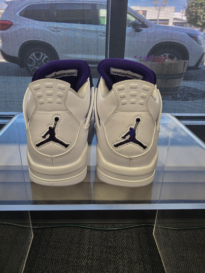 Jordan 4 Purple Metallic
