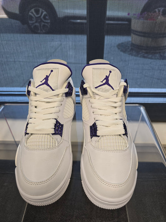 Jordan 4 Purple Metallic